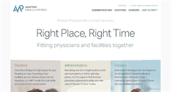 Desktop Screenshot of adaptivemedicalpartners.com